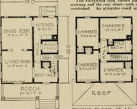 An illustration from Plan book of Harris homes : book number seventy six (1920)