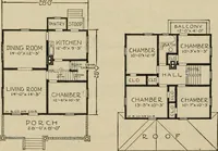 An illustration from Plan book of Harris homes : book number seventy six (1920)