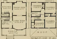 An illustration from Plan book of Harris homes : book number seventy six (1920)