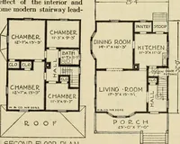 An illustration from Plan book of Harris homes : book number seventy six (1920)
