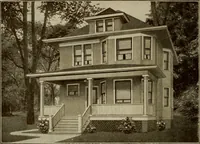 An illustration from Plan book of Harris homes : book number seventy six (1920)