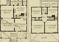 An illustration from Plan book of Harris homes : book number seventy six (1920)