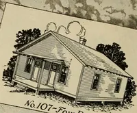 Picture 185 of 208 from Plan book of Harris homes : book number seventy six (1920), leaf 97