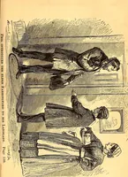 An illustration from Plane and plank, or, The mishaps of a mechanic (1870)
