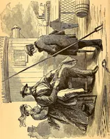 An illustration from Plane and plank, or, The mishaps of a mechanic (1870)
