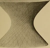 An illustration from Plane and solid analytic geometry; an elementary textbook (1901)