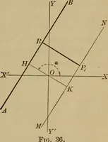 An illustration from Plane and solid analytic geometry; an elementary textbook (1901)