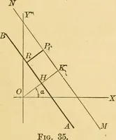 An illustration from Plane and solid analytic geometry; an elementary textbook (1905)
