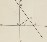 An illustration from Plane and solid analytic geometry; an elementary textbook (1904)