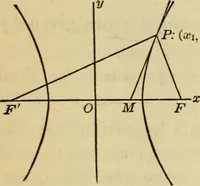 An illustration from Plane and solid analytic geometry (1921)