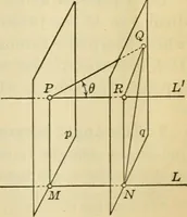 An illustration from Plane and solid analytic geometry (1921)