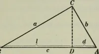 An illustration from Plane and solid geometry (1912)