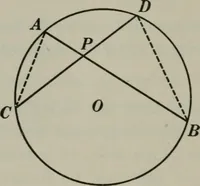 An illustration from Plane and solid geometry (1912)