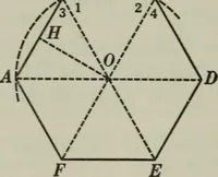 An illustration from Plane and solid geometry (1912)