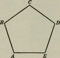 An illustration from Plane and solid geometry (1912)