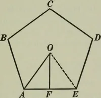 An illustration from Plane and solid geometry (1912)