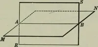 An illustration from Plane and solid geometry (1912)
