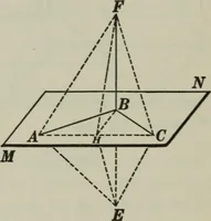 An illustration from Plane and solid geometry (1912)