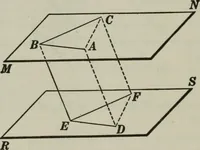 An illustration from Plane and solid geometry (1912)