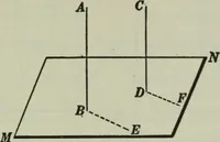 An illustration from Plane and solid geometry (1912)