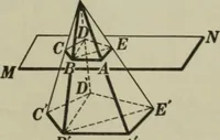 An illustration from Plane and solid geometry (1912)