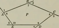 An illustration from Plane and solid geometry (1912)
