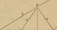 An illustration from Plane and spherical trigonometry (1887)