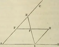 An illustration from Plane trigonometry, and its application to mensuration and land surveying. Accompanied with all the necessary logarithmic and trigonometric tables (1852)