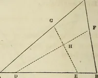 An illustration from Plane trigonometry, and its application to mensuration and land surveying. Accompanied with all the necessary logarithmic and trigonometric tables (1852)