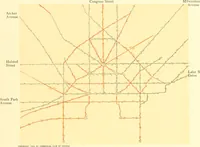 An illustration from Plan of Chicago prepared under the direction of the Commercial club during the years 1906, 1907, and 1908 (1909)