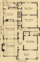 An illustration from The Plan Shop bungalows / Rollin S. Tuttle (1920)