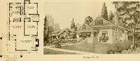 An illustration from The Plan Shop bungalows / Rollin S. Tuttle (1920)