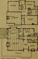 An illustration from The Plan Shop bungalows / Rollin S. Tuttle (1920)
