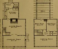 An illustration from The Plan Shop bungalows / Rollin S. Tuttle (1920)