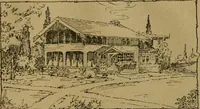 An illustration from The Plan Shop bungalows / Rollin S. Tuttle (1920)