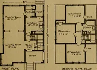 An illustration from The Plan Shop bungalows / Rollin S. Tuttle (1920)