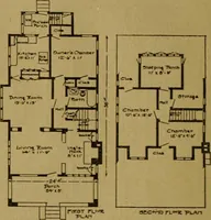 An illustration from The Plan Shop bungalows / Rollin S. Tuttle (1920)
