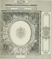 An illustration from Plastering, plain and decorative. A practical treatise on the art & craft of plastering and modelling, including full descriptions of the various tools, materials, processes, and appliances employed ... together with an account of historical plastering in England, Scotland, and Ireland, accompanied by numerous examples (1899)