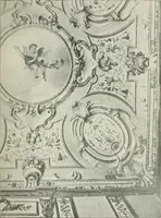 An illustration from Plastering, plain and decorative. A practical treatise on the art & craft of plastering and modelling, including full descriptions of the various tools, materials, processes, and appliances employed ... together with an account of historical plastering in England, Scotland, and Ireland, accompanied by numerous examples (1899)