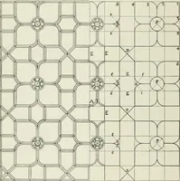An illustration from Plastering, plain and decorative. A practical treatise on the art & craft of plastering and modelling, including full descriptions of the various tools, materials, processes, and appliances employed ... together with an account of historical plastering in England, Scotland, and Ireland, accompanied by numerous examples (1899)