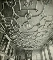 An illustration from Plastering, plain and decorative. A practical treatise on the art & craft of plastering and modelling, including full descriptions of the various tools, materials, processes, and appliances employed ... together with an account of historical plastering in England, Scotland, and Ireland, accompanied by numerous examples (1899)