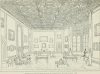 An illustration from Plastering, plain and decorative. A practical treatise on the art & craft of plastering and modelling, including full descriptions of the various tools, materials, processes, and appliances employed ... together with an account of historical plastering in England, Scotland, and Ireland, accompanied by numerous examples (1899)