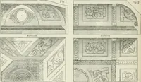 An illustration from Plastering, plain and decorative. A practical treatise on the art & craft of plastering and modelling, including full descriptions of the various tools, materials, processes, and appliances employed ... together with an account of historical plastering in England, Scotland, and Ireland, accompanied by numerous examples (1899)
