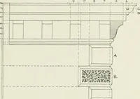 An illustration from Plastering, plain and decorative. A practical treatise on the art & craft of plastering and modelling, including full descriptions of the various tools, materials, processes, and appliances employed ... together with an account of historical plastering in England, Scotland, and Ireland, accompanied by numerous examples (1899)