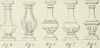 An illustration from Plastering, plain and decorative. A practical treatise on the art & craft of plastering and modelling, including full descriptions of the various tools, materials, processes, and appliances employed ... together with an account of historical plastering in England, Scotland, and Ireland, accompanied by numerous examples (1899)