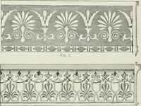 An illustration from Plastering, plain and decorative. A practical treatise on the art & craft of plastering and modelling, including full descriptions of the various tools, materials, processes, and appliances employed ... together with an account of historical plastering in England, Scotland, and Ireland, accompanied by numerous examples (1899)