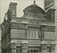 An illustration from Plastering, plain and decorative. A practical treatise on the art & craft of plastering and modelling, including full descriptions of the various tools, materials, processes, and appliances employed ... together with an account of historical plastering in England, Scotland, and Ireland, accompanied by numerous examples (1899)