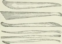 An illustration from Plastering, plain and decorative. A practical treatise on the art & craft of plastering and modelling, including full descriptions of the various tools, materials, processes, and appliances employed ... together with an account of historical plastering in England, Scotland, and Ireland, accompanied by numerous examples (1899)