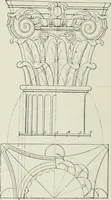 An illustration from Plastering, plain and decorative. A practical treatise on the art & craft of plastering and modelling, including full descriptions of the various tools, materials, processes, and appliances employed ... together with an account of historical plastering in England, Scotland, and Ireland, accompanied by numerous examples (1899)