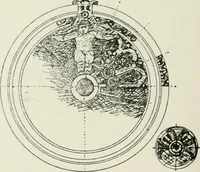 An illustration from Plastering, plain and decorative. A practical treatise on the art & craft of plastering and modelling, including full descriptions of the various tools, materials, processes, and appliances employed ... together with an account of historical plastering in England, Scotland, and Ireland, accompanied by numerous examples (1899)
